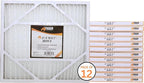 Tiger Tough 21x19x1 MERV 8 MPR 600-800 Air Filter, High-Performance AC Furnace & HVAC Filter, 12-Pack