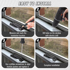 Saillong Replacement Sash Lock Compatible with Prime-line F 2590 for Vertical & Horizontal Sliding Windows, 2-1/4” Mounting Hole Centers, Broken Sash Locks for Additional Home Security(Black,6 Pack)