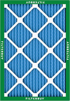 Filterbuy 18x25x1 Air Filter MERV 13 (MPR 1900) Health Defense Replacement (6-Pack), Electrostatic Pleated HVAC AC Furnace Filters, Made in USA (Actual Size: 17.50 x 24.50 x 0.75)