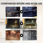 Oven And Grill Cleaner, Oven Rack & Grill Cleaner,Eliminates Thick Grease & Build Up, Odor And Grease Remover, 3.38 FL. OZ