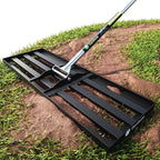 Gardease Lawn Leveling Rake 30" x 10" - Heavy Duty Professional Grade Reinforced Steel Landscape Tool for Soil, Sand & Garden - Superior Strength and Durability