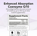 Theralogix NeoQ10 Coenzyme Q10 Supplement - Heart Health & Fertility Support - CoQ10 Fertility Supplement for Men & Women* - NSF Certified - 90 Softgels (90-Day Supply)