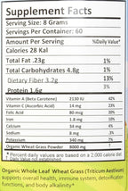 Raw Organic Gluten Free Vegan Wheat Grass, 17 Ounce