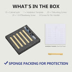 10 Pack 4-3/4 Inch Length|3-3/4 Inch(96mm) Hole Center Brushed Gold Kitchen Cabinet Handles, Cabinet Pulls Kitchen Cabinet Hardware, Cupboard Pulls, Drawer Handles