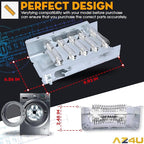 For Whirlpool LER5620KQ1 LER4634JQ1 LER4634PQ0 LER7646EQ2 LER3624EQ1 LER4634EQ2 LER8858EQ1 WED5300VW0 WED4800XQ3 WED5100VQ0 LER4634EQ0 LER4634JT0 LER3624EQ0 LEQ9030PQ0 Replaces Dryer Heating Element