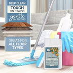 ProCare Citrus Floor Cleaner Concentrate (Made in USA) | Vinyl, Wood, Tile, Stone & Laminate Floor Cleaner For Mopping, Household Supplies, Cleaning Solution For Kitchen & Bathroom - 16oz (474ml)