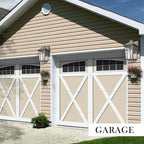 Darkaway Large Outdoor Sconce Lights Wall Light Fixtures,14inch Exterior Porch Light Outdoor Sconce Anti-Rust Waterproof Aluminum Outside Light with Water Ripple Glass for Patio Yard Doorway Garage