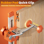 2.0 Adjustable Drawer Slide Jig With Toggle Clamp & Magnetic Arm, Precision Cabinet Drawer Jig Tool With Laser-Engraved Dual-Scale Mark For Mounting Drawer Slide, Providing Easy Installation