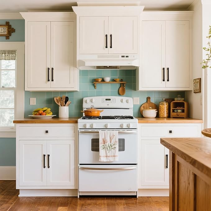 10 Pack 5 Inch(128mm) Hole Center Oil Rubbed Bronze Modern Cabinet Pulls Kitchen Cabinet Handles Kitchen Cabinet Hardware Timeless Drawer Pulls for Dresser Cupboard Wardrobe, ORB(5x10)