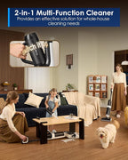 Tineco Floor One Switch S6 Stretch Breeze Wet Dry Vacuum Cleaners, Floor Cleaner Mop 2-in-1 Cordless Vacuum for Multi-Surface, 20kPa Suction, Anti-Tangle Design, Flashdry Self-Cleaning, 180° Lay-Flat