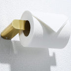 RANDOM Brushed Gold Towel Bar Set 5 Piece Bathroom Hardware Set Include 9.8/23.6 Inch Towel Holder Toilet Paper Holder and 2 Towel Hooks Stainless Steel Bathroom Accessories Kit Wall Mount