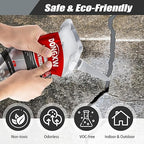 Concrete Crack Filler, 8 PCS Cement Crack Repair Sealant, Self Leveling Concrete Filler for Driveways, Walkways, Patios, Outdoor Joint Repair Waterproof