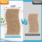 AIDEA XL Scrub Sponges Non-Scratch, 24Count, Large Natural Sponge for Non Stick Cookware, Sponges Kitchen, Cellulose Cleaning Sponge for Dishes, Kitchen, Bathroom, Household