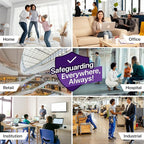 Simply 20x25x4 Air Filter, MERV 13, MPR 1500, 6 Pack, Furnace Air Filter for HVAC (Actual Size:19.5"x24.5"x3.63") DUST, Pet, & Allergy Control