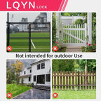 Combination Lock, LQYN Standard Dial Combination Lock, Pack of 48; Red Turnplate, 2 in. Wide, Fixed Three Digital Combination, for School, Gym & Locker, Toolbox, Gate