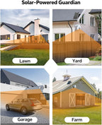 Solar Security Cameras Wireless Outdoor, 2K 360° View Solar Powered WiFi 4MP Security Camera for Home Security with Color Night Vision, PIR Detection, 2-Way Audio, Motion Alert, Easier to use