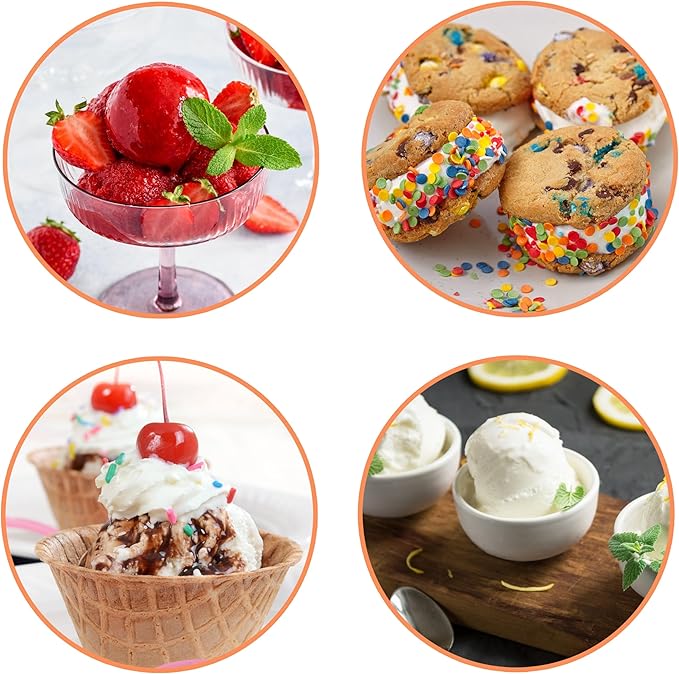 Nostalgia 2-Quart Electric Ice Cream Maker – Make Homemade Ice Cream, Gelato, Sorbet & Frozen Yogurt – No Salt/Ice Needed, Digital Controls, Mix-In Chute & Freezing Gel Canister – Stainless & Aqua