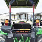 Montex Heavy Duty Tractor Tool Box, 24"x 10.5"x 10.5" Tractor Basket Attachment Suitable for Most Tractors, Multi Function Tractor Accessories