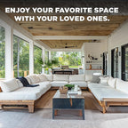 DOCA 60 in x 100 ft Window Screen Mesh - Window Screen Replacement, Fiberglass Mesh Roll for Window, Patio Screen, Porch Screen, or Door - Charcoal