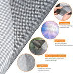 Fiberglass Window Screen Roll 36” x 100’ Easy to Use Black Replacement Window Screens for House Windows or Door