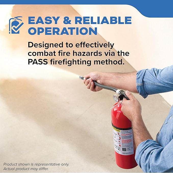 Kidde Fire Extinguisher for Boats, Single-Use 2A10BC