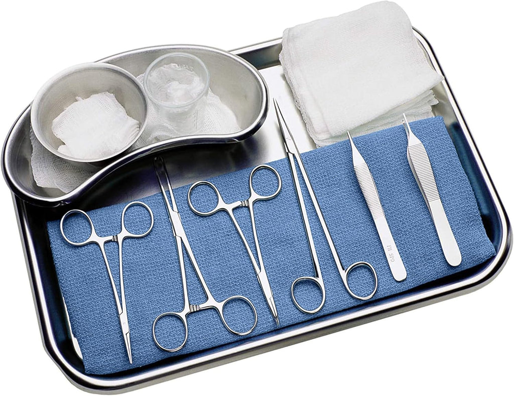 Avalon Towels Surgical Huck Towels (Pack of 12) Size 17x26 Inches, 100% Cotton Cleaning Cloths, Multi-Purpose, Perfect for Hospitals and Home (Blue)