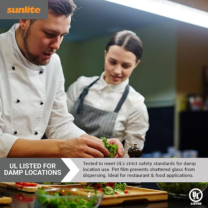 Sunlite 41202 LED T5 Ballast Bypass Light Tube (Type B) 2 ft, 12 Watt (F24T5 Fluorescent Replacement), 1500 Lumens, Mini G5 Base, Dual End Connection Shatterproof UL Listed, 5000K Daylight, 10 Pack