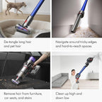 Dyson V11 Cordless Stick Vacuum, Large, Nickel/Blue