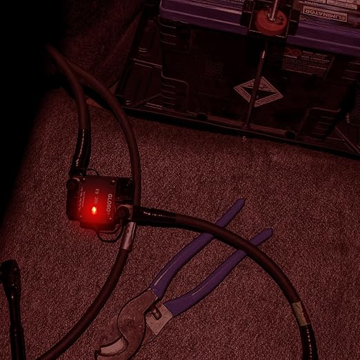 GLOSO Circuit Breaker E91L LED Switch Breaker for Marine RV Truck Hi-Amp (1/4" Stud, 150A)