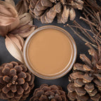 Dixie Belle Paint Company Chalk Finish Furniture Paint - Pine Cone (8oz) - Matte Chocolate Brown Chic Chalk Mineral DIY Furniture Paint