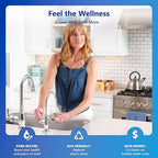 Express Water Reverse Osmosis Water Filtration System – 5 Stage RO Water Filter System with Faucet and Tank – Under Sink Water Filter – 100 GPD