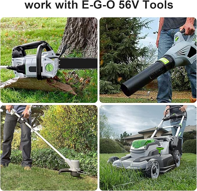 5000mAh Replacement EGO Battery 56V,Compatible with EGO 56Volt Lithium Batteries BA5600T BA4200T BA3360T BA2800T & EGO Power+ Cordless Tools