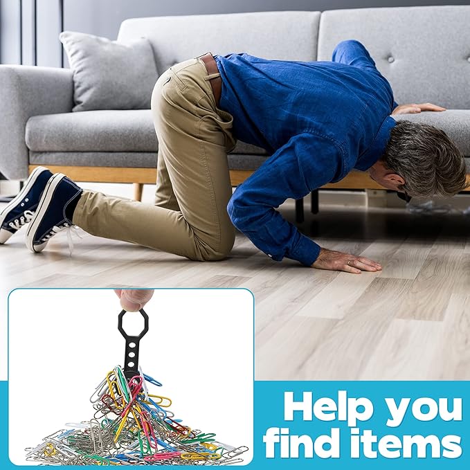 Dreyoo 2 Pcs Stud Finder Wall Scanner, Studball Magnetic Stud Finder with 27 Pounds of Pull Magnetic Power, Studball for Detected and Located Stud Through 5/8" Drywall Plywood Paneling Ceramic (Black)