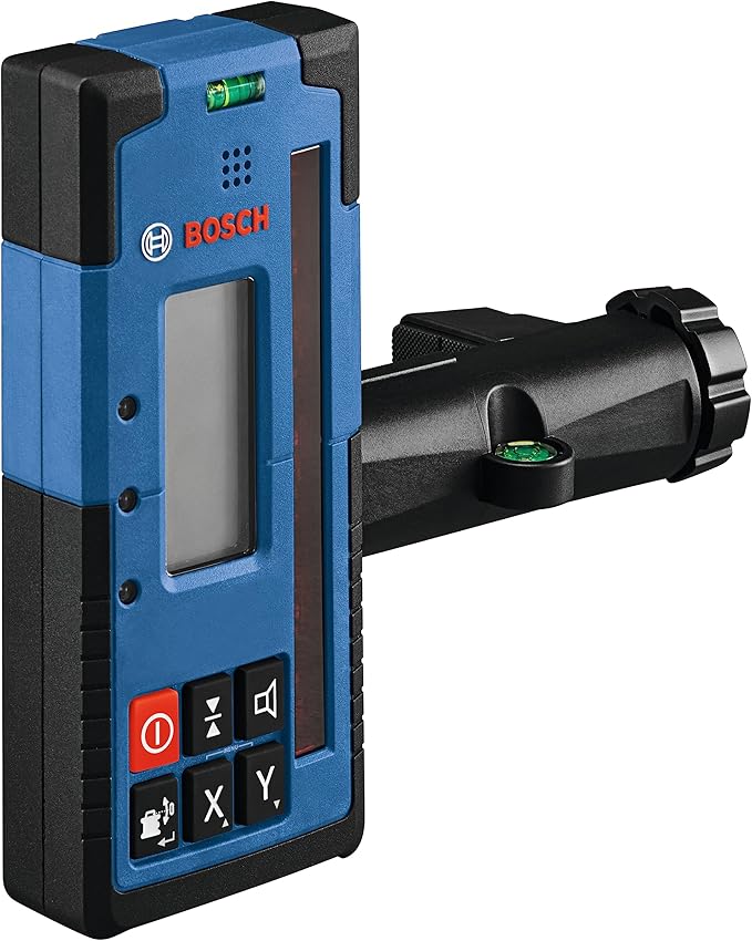 BOSCH GRL4000-80CHVK REVOLVE 18V Connected Self-Leveling Horizontal/Vertical Rotary Laser Kit, Includes CORE18V 4 Ah Battery & Charger, Tripod, Grade Rod, Receiver, Carrying Case, & Accessories
