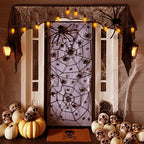 GOOTHY 25 Pack C9 Orange Halloween Replacement Light Bulb, C9 Orange Christmas Lights Bulbs for Halloween Outdoor Patio String Lights, E17 Intermediate Base Night Light Bulbs, 7 Watt, 120 Volt