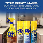 Zep Stainless Steel Cleaner and Polish - 14 oz (Case of 12) ZUSSTL14 - Protects Metal Surfaces From Fingerprints, Soil & Water Spots