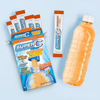 Super C Vitamin & Mineral Drink Mix, Orange, 6 CT Singles To Go, Pack Of 12 (72 Total Packets)