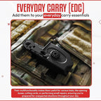 Heavy Duty 6 in 1 Multipurpose Emergency Trauma Shears Scissors with Holster, Outdoor Camping Rescue Tools with Glass Breaker, Strap Cutter Stainless Steel Foldable Scissors Pliers