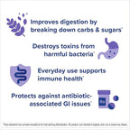Florastor Baby Daily Probiotic Supplement, Powder Mixes with Milk, Formula or Soft Foods, Saccharomyces Boulardii CNCM I-745 (18 Powder Sticks)