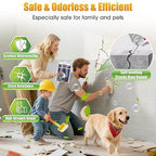 Concrete Crack Filler, Self Leveling Cement Crack Sealant, Quick-Drying Sealing Adhesive Repair Sealer for Driveways, Sidewalks, Patios, Waterproof Outdoor Joint Caulking Glue, Gray