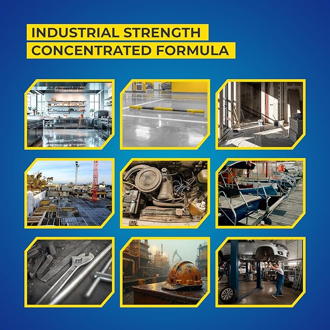 Concentrate - Heavy Duty Multi Surface Grease, Oil, Grime Remover, 1 Gallon