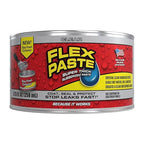 Flex Paste, Waterproof Paintable Putty, Spackle Sealant, Fill Gaps Cracks Holes - Block Out Water and Air - UV Resistant - Walls, Drywall, EPDM, Concrete, Roof, RV Repairs, Clear, Half-Quart