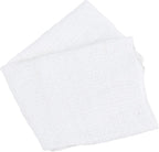 Arkwright Qwick Wick Bar Mop Towels - (Pack of 12) 100% Cotton Quick Dry Dishcloths, Super Absorbent Multipurpose Cleaning Rags for Restaurants, Kitchen, Bathroom, Hotel, 16 x 19 in, Solid White