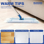 Runzes Dry Sweeping Refills 160Count Mop Pads Duster Cloths White Disposable Cleaning Cloths to Clean Dust,Hair,Dirt