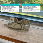 Metal Window Lock Replacement for Andersen Window Parts, Work with 200 Series Narroline Or 400 Series Tilt-Wash Double-Hung Window, Stone Sash Lock and Keeper