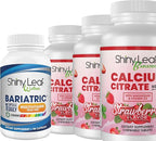 Bariatric Multivitamin Iron-Free Capsules Calcium Citrate Chewable Strawberry Flavor - for Post Bariatric Surgery Including Gastric Bypass and Sleeve (3 Month)