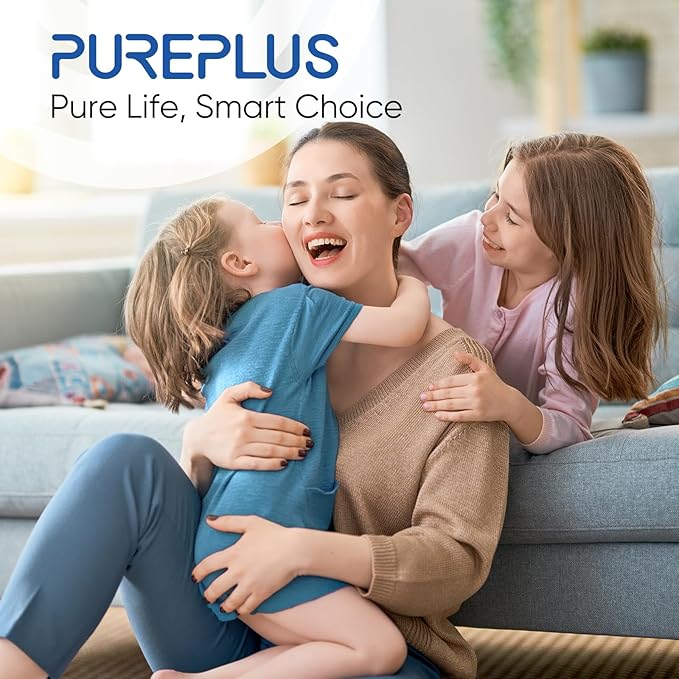 PUREPLUS 5 Micron 20" x 4.5" RFN20BB Whole House Iron & Manganese Reduce Water Filter Replacement Cartridge, Replacement for FM25B, RFFE20-BB, CFRFFE-20BB, 1 Pack