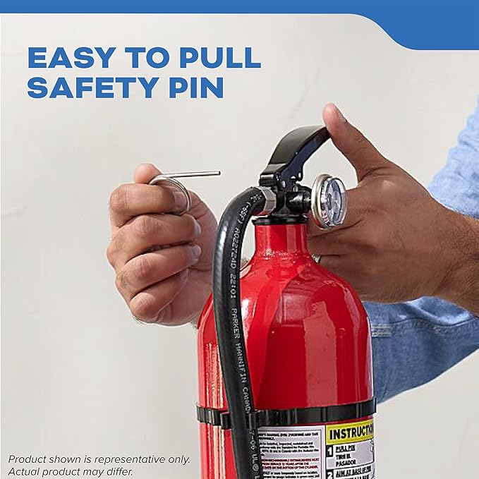 Kidde Fire Extinguisher for Boats, Single-Use 2A10BC