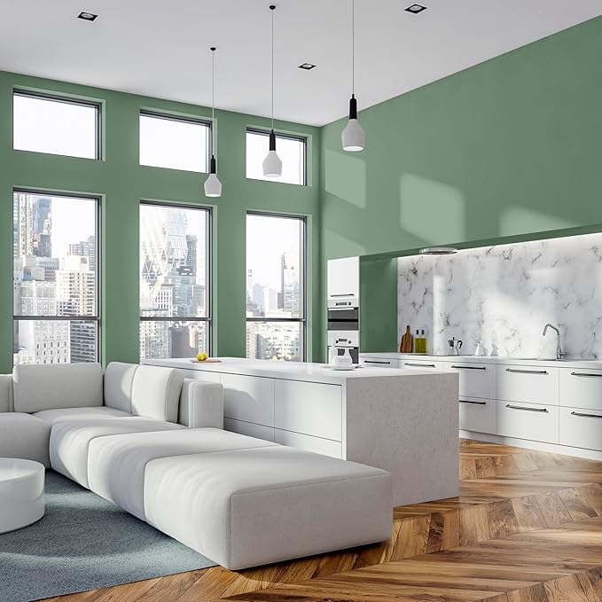 Rust-Oleum Color Spark Interior Paint and Primer in One, Semi-Gloss, Divot, 1 Gallon