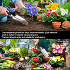 Garden Tools Set 83 Piece, Succulent Tools Set Included, Heavy Duty Aluminum Gardening Tools for Gardening, Non-Slip Ergonomic Handle, Durable Storage Tote Bag, Gifts for Men Women